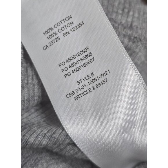 TNA Aritzia Grey Short Sleeved Basic Tshirt 2XS Cotton - Picture 5 of 9